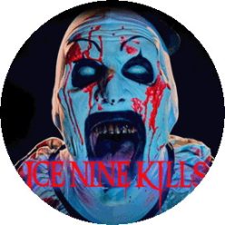 ICE NINE KILLS: A Work Of Art (nagy jelvény, 3,7 cm)