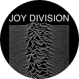 JOY DIVISION: Unknown Pleasures (nagy jelvény, 3,7 cm)