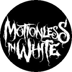 MOTIONLESS IN WHITE: Logo (jelvény, 2,5 cm) 