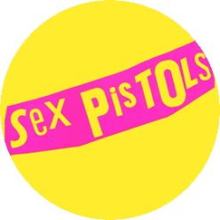 SEX PISTOLS: Logo (jelvény, 2,5 cm) 