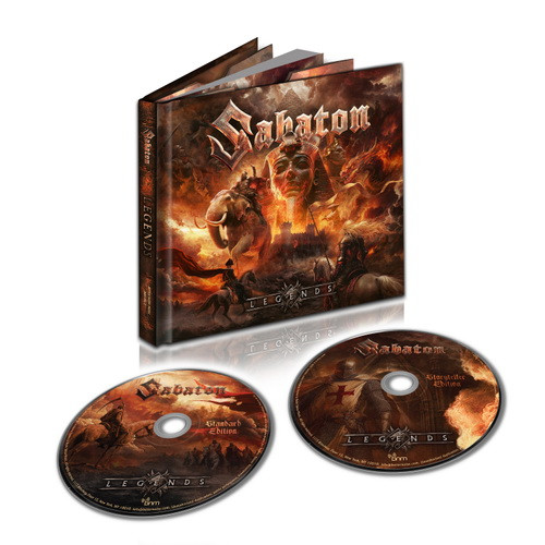 SABATON: Legends (2CD, Storyteller Edition, digibook)