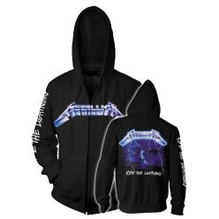   METALLICA: Ride The Lightning (kapucnis pulóver, cipzáros) 