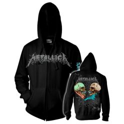 METALLICA: Sad But True (kapucnis pulóver, cipzáros) 