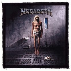   MEGADETH: Countdown To Extiction (9,5 cm x 9,5cm) (felvarró) 