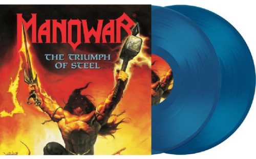 MANOWAR: The Triumph Of Steel (2LP, blue)