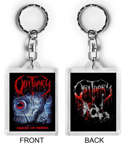 OBITUARY - Cause Of Death (kulcstartó) 