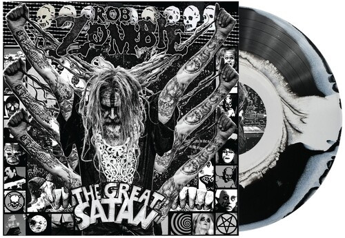 ROB ZOMBIE: The Great Satan (LP, black/white swirl)