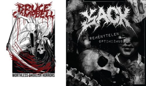JACK/BRUCE CAMPBELL: Reménytelen optimizmus/Worthless Ghoulish Horrors(LP, split single)