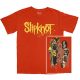 SLIPKNOT: Logo Splatter (orange) (póló)