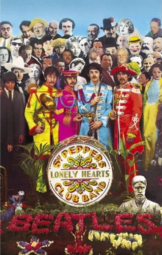 BEATLES: Sgt. Pepper (zászló)