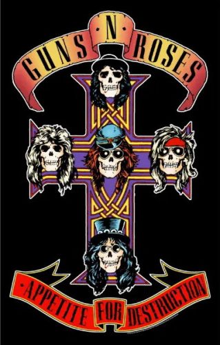 GUNS N' ROSES: Appetite For Destruction (zászló)