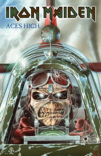 IRON MAIDEN: Aces High (zászló)
