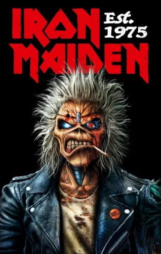 IRON MAIDEN: Est. 1975 (zászló)