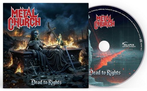 METAL CHURCH: Dead To Rights (CD, +1 bonus, ltd.)