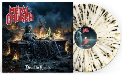 METAL CHURCH: Dead To Rights (LP, splattered)