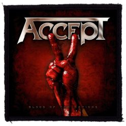 ACCEPT: Blood Of The Nations (9,5 cm x 9,5 cm) (felvarró)
