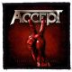ACCEPT: Blood Of The Nations (9,5 cm x 9,5 cm) (felvarró)