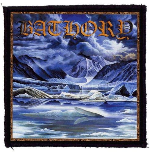 BATHORY: Nordland (9,5 cm x 9,5 cm) (felvarró)