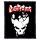 DESTRUCTION: Skull Infernal Overkill (8 cm x 9,5 cm)(felvarró)