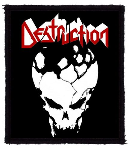 DESTRUCTION: Skull Infernal Overkill (8 cm x 9,5 cm)(felvarró)