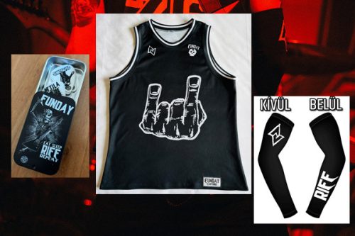 ATTILA: Bundle 2 - Aréna 26 sportmez + karvédő + pengetőtartó + dedikáló kártya a zenekar aláírásával