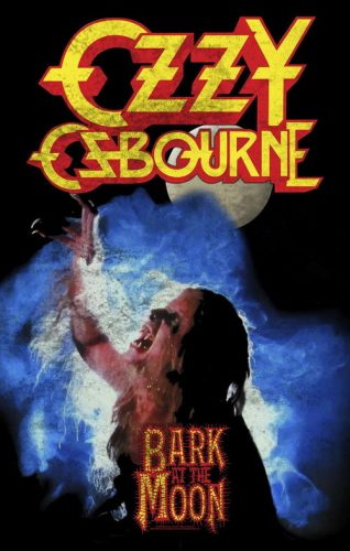 OZZY: Bark At The Moon (zászló, 65x106 cm)