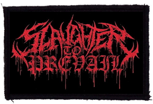 SLAUGHTER TO PREVAIL: Logo (9,5 cm x 6 cm)