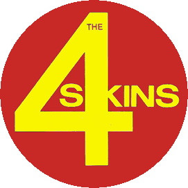 4 SKINS: 4 Skins (jelvény, 2,5 cm)
