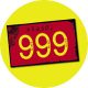999: Logo (jelvény, 2,5 cm) 