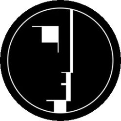 BAUHAUS: Logo (jelvény, 2,5 cm) 