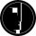 BAUHAUS: Logo (nagy jelvény, 3,7 cm) 