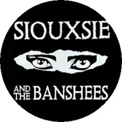 SIOUXSIE AND THE BANSHEES: Eyes (nagy jelvény, 3,7 cm) 