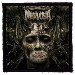 NERVOSA: Slave Machine (9,5 cm x 9,5 cm) (felvarró)