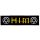 HIM: Logo Superstrip (22 cm x 5 cm) (felvarró)