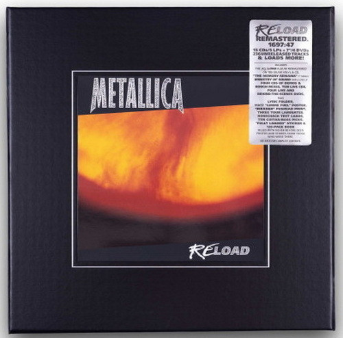 METALLICA: ReLoad (5LP, 15CD, 4DVD, remastered, box)