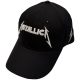METALLICA: Logo Text & M (baseball sapka)