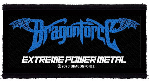 DRAGONFORCE: Extreme Power Metal (11 cm x 5 cm) (felvarró)